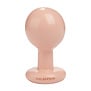 The Classic - Round Butt Plug - Medium - Cream