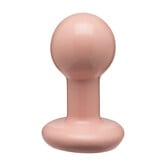 The Classic - Round Butt Plug - Small - Cream