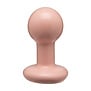 The Classic - Round Butt Plug - Small - Cream