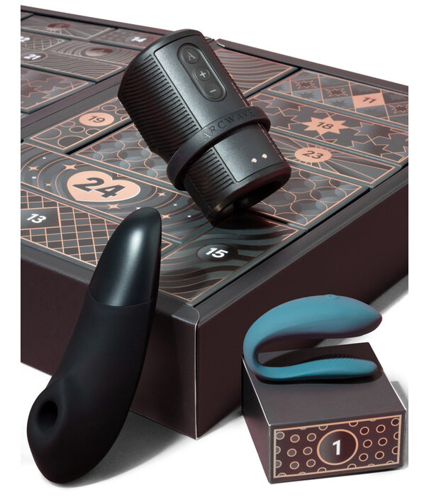 * Magic Shiver Magic Shiver Luxury erotische adventskalender 2026 met 24 cadeaus, Womanizer Enhance, We-Vibe Sync Lite en Arcwave Zing