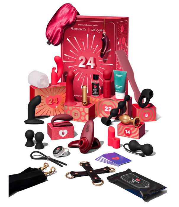 * Magic Shiver Magic Shiver Couples erotische adventskalender 2026 met 24 cadeaus, Womanizer Liberty en We-Vibe Sync Lite