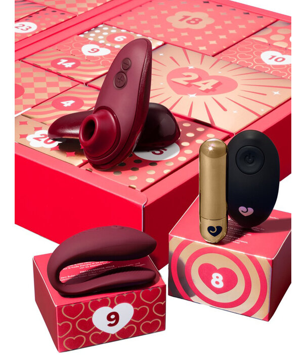 * Magic Shiver Magic Shiver Couples erotische adventskalender 2026 met 24 cadeaus, Womanizer Liberty en We-Vibe Sync Lite