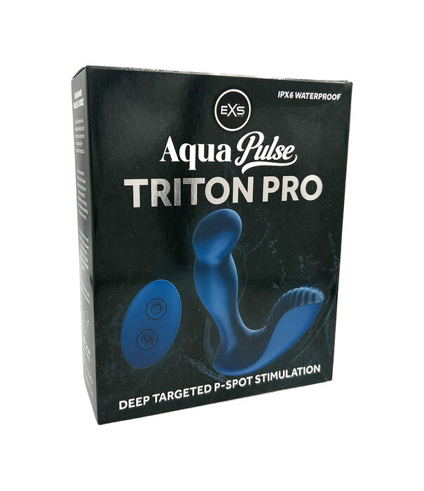 EXS EXS AquaPulse - Triton Pro - Prostaat Massager met Afstandsbediening - Blauw