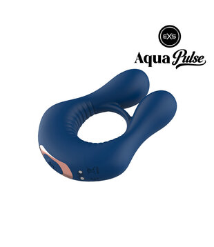 EXS AquaPulse - Poseidon - Vibrerende Prestatie Ring - Blauw