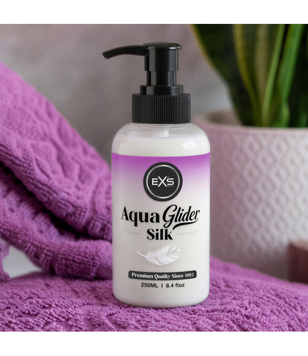 EXS EXS AquaGlider Silk - Waterbasis Glijmiddel - 250 ml