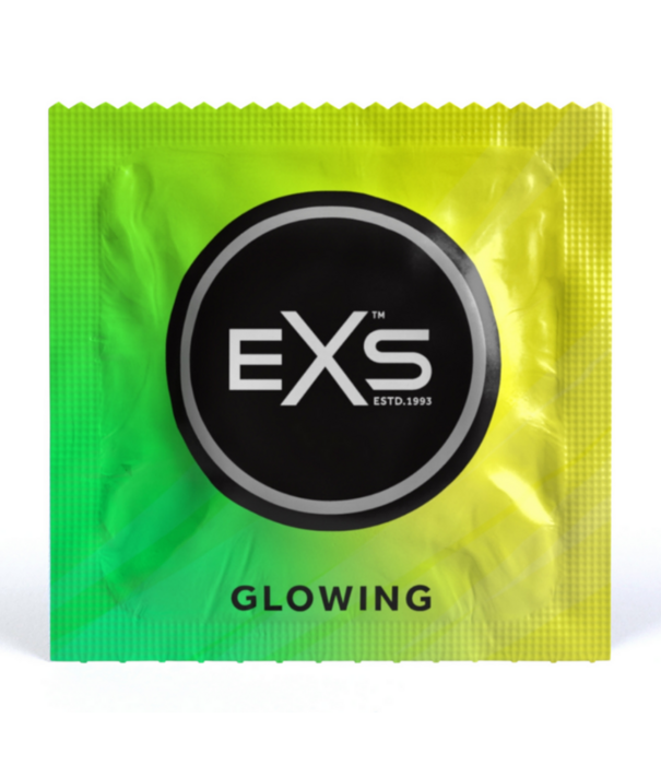 EXS EXS Glow - Condooms - 3 Stuks