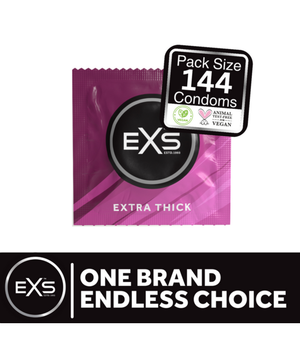 EXS EXS Extra Thick - Condooms - 144 Stuks