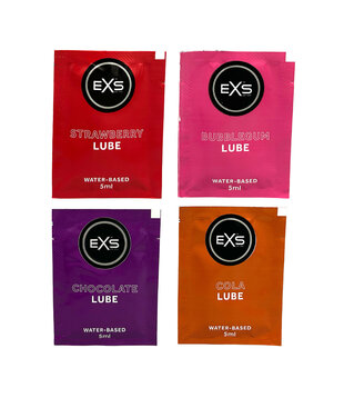 EXS Clear Lube Smaak - 5 ml Sachets - 100 Stuks