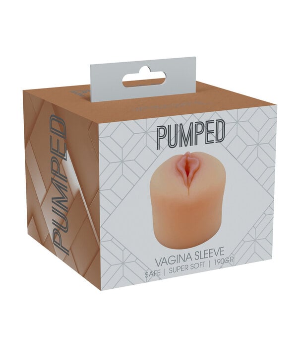 Pumped by Shots Vagina Pomp Mouw - 190 gr - Vlees