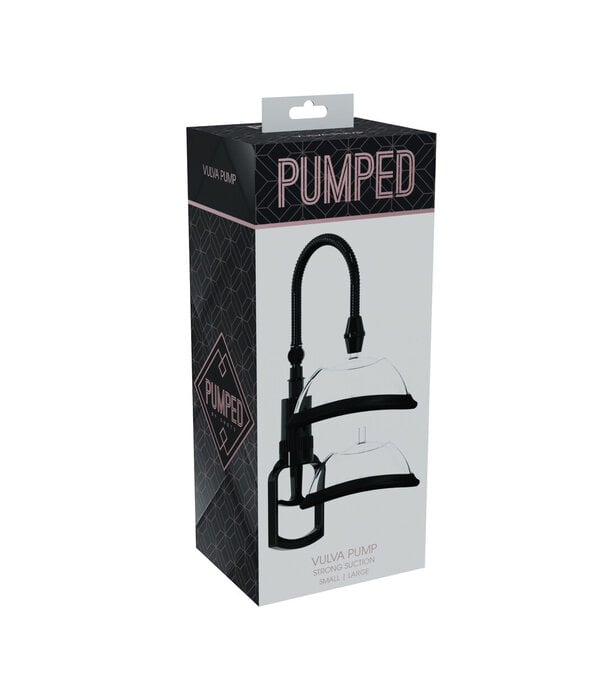 Pumped by Shots Handmatige Vagina Pomp - Zwart