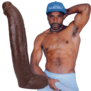 Brickzilla - Realistische ULTRASKYN Dildo - 13 / 33 cm - Chocolade