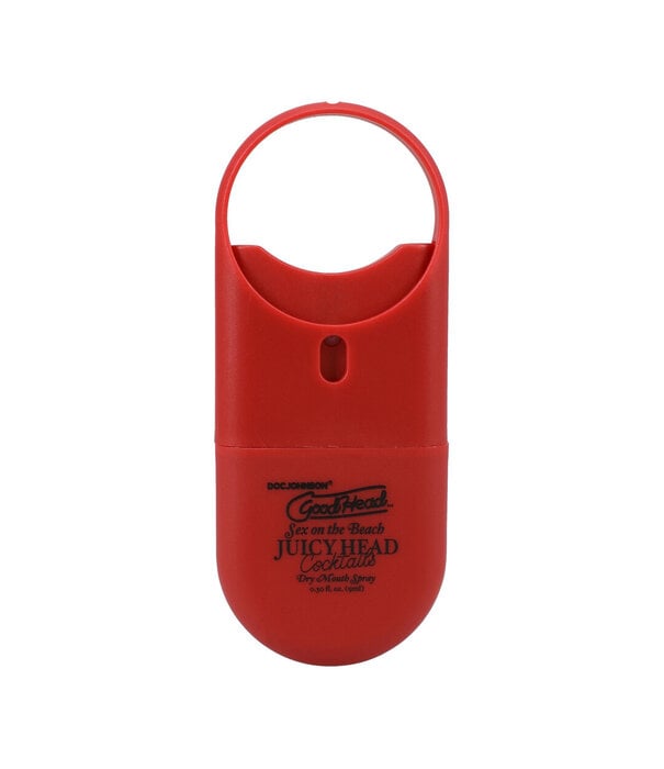 Doc Johnson Juicy Head - Cocktails - Dry Mouth Spray To-Go - Sex on the Beach - 0.3 fl oz / 9 ml