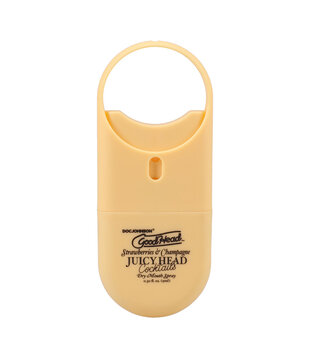 Juicy Head - Cocktails - Droge Mond Spray To-Go - Aardbeien en Champagne - 0,3 fl oz / 9 ml