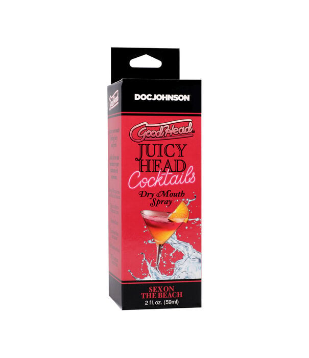 Doc Johnson Juicy Head - Cocktails - Dry Mouth Spray - Sex on the Beach - 2 fl oz / 59 ml