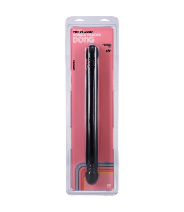 Doc Johnson Gladige Dubbele Kop - Dildo met Dubbele Einden - 18 / 45 cm