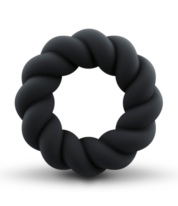 Rocks-Off Twist - Non-Vibrating Cockring - Zwart