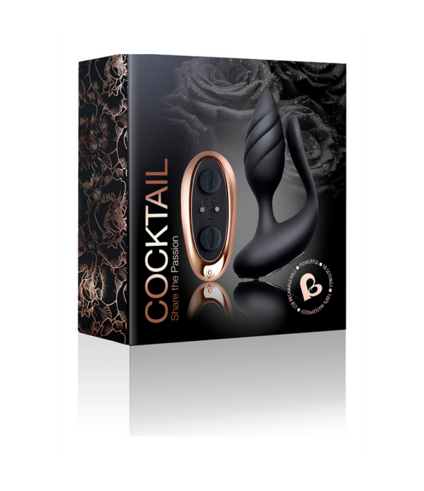 Rocks-Off Cocktail Dual Motored - Butt Plug en Vibrator