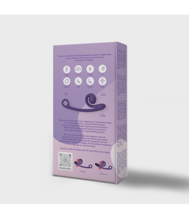 CURVE - Dual Stimulator - Purple