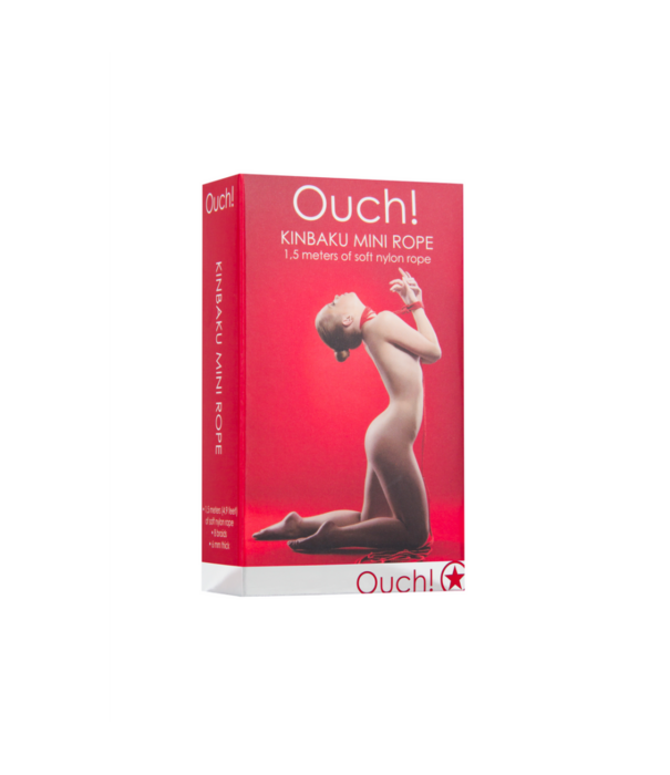 Ouch! by Shots Kinbaku Mini Touw - 4,9 ft / 1,5 m