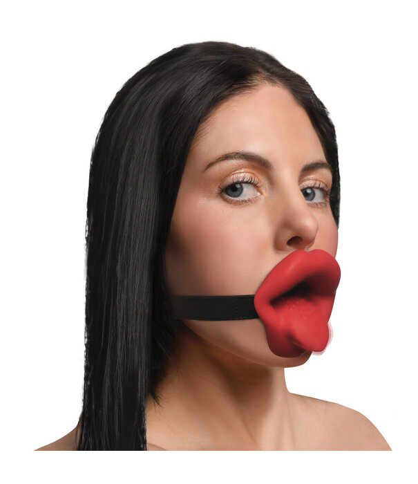 Sissy - Vibrerende Mondknevel - Rood