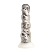 Tower of Doom - Siliconen Dildo - Grijs