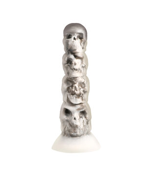 Tower of Doom - Siliconen Dildo - Grijs