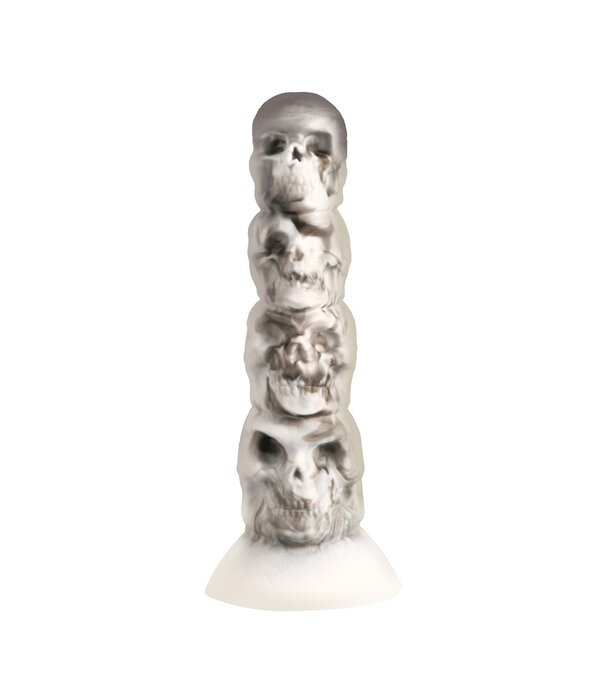 Tower of Doom - Siliconen Dildo - Grijs