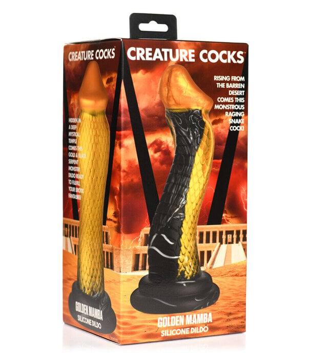 Gouden Slang - Siliconen Dildo