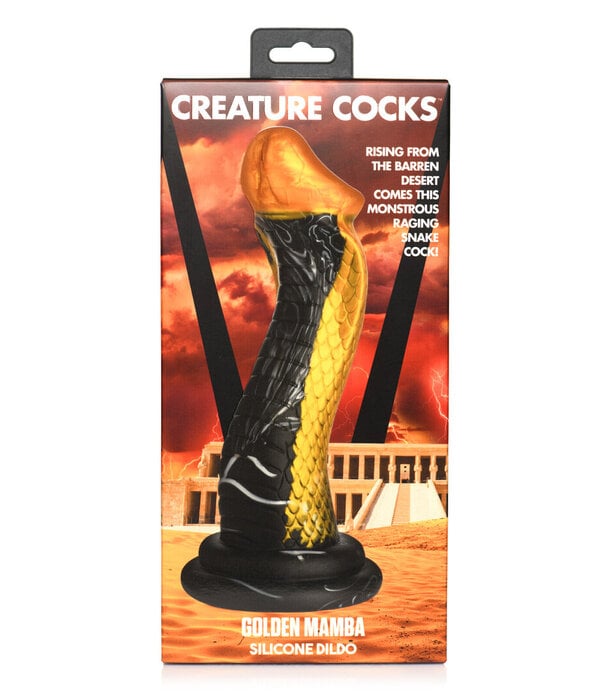 Gouden Slang - Siliconen Dildo