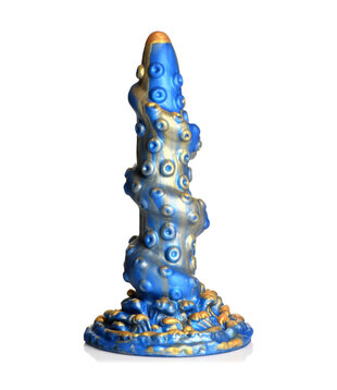 Kraken Silicone Dildo - Blauw