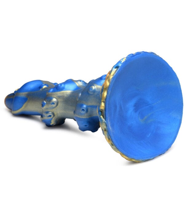 Kraken Silicone Dildo - Blauw