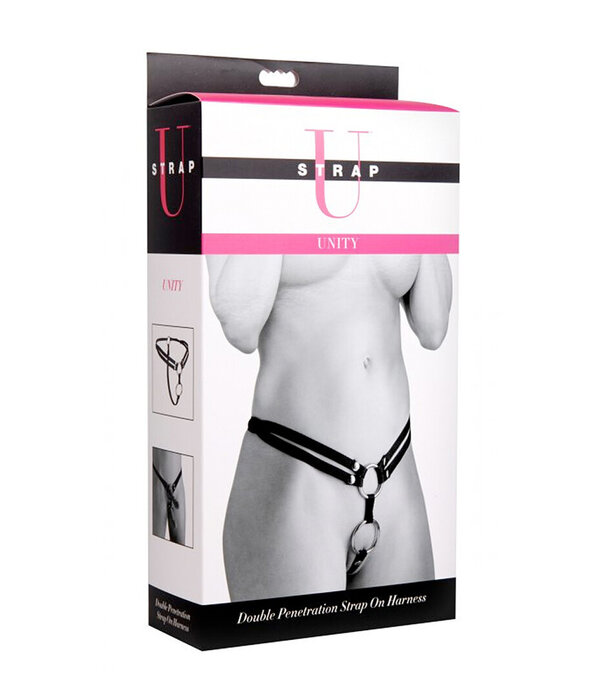 Unity - Double Penetration Strap-On Harness Unity - Dubbelpenetratie Strap-On Harnas