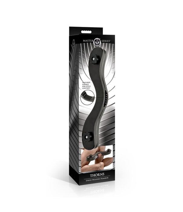Doren - Gespijkerde Houten Humbler - Zwart