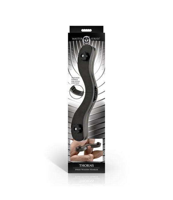 Doren - Gespijkerde Houten Humbler - Zwart