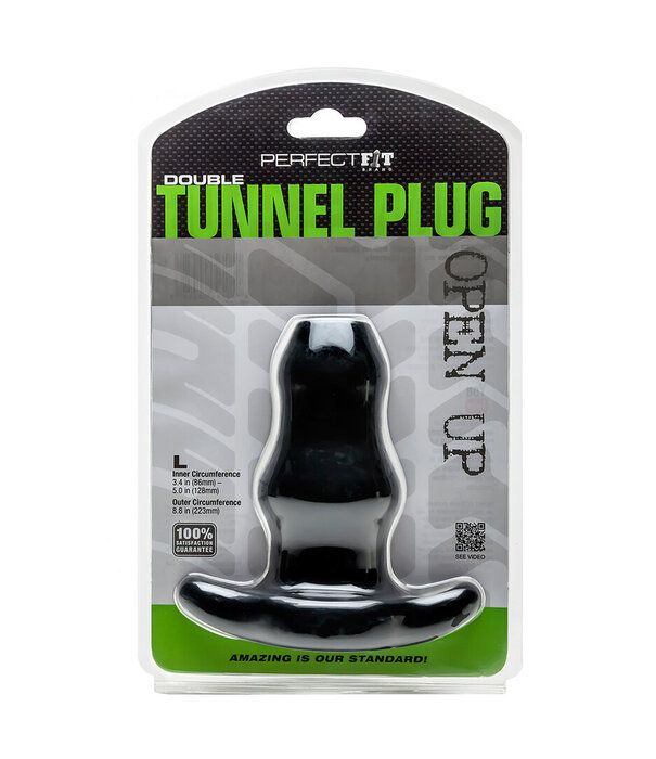 PerfectFitBrand Dubbele Tunnel Plug - Holle Butt Plug - L