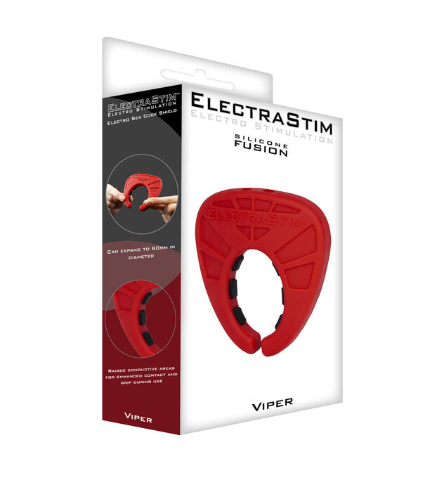 ElectraStim Viper - Siliconen Fusion Cock Shield