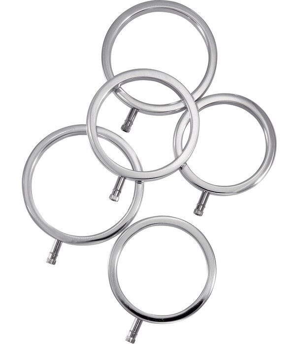 ElectraStim Set van massieve metalen cockringen