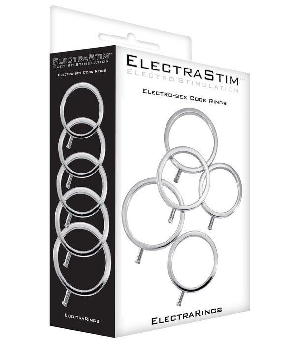 ElectraStim Set van massieve metalen cockringen