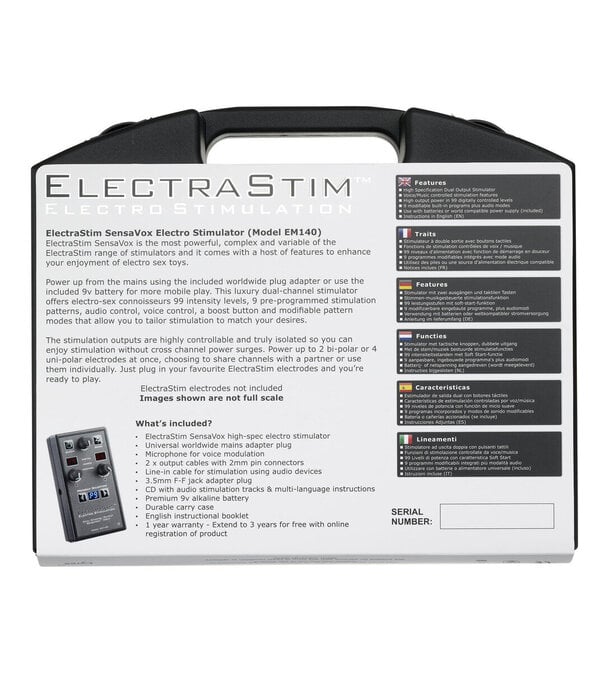 ElectraStim Sensavox - Stimulator Kit