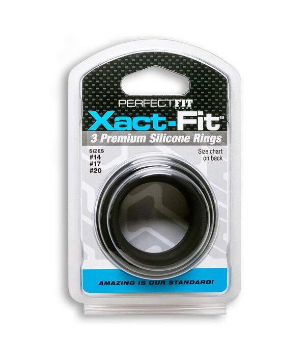 PerfectFitBrand Xact-Fit Kit - Cockring Set - S/M/L
