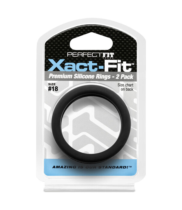 PerfectFitBrand #18 Xact-Fit - Cockring 2-Pack