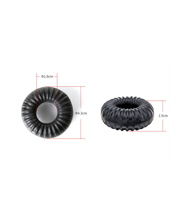 PerfectFitBrand Geribbelde Ring - Cockring