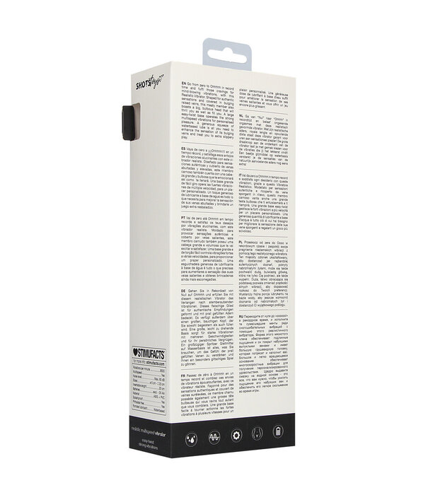 Shots Toys by Shots Realistische Multispeed Vibrator