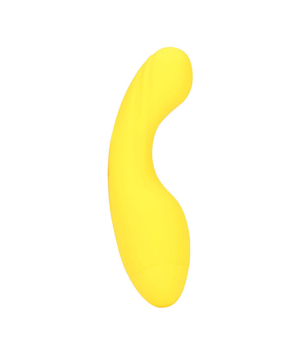 Loveline by Shots Mini Gebogen Tip Vibrator - Flirty Banana