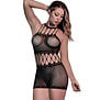 Naadloze Cage Jurk - One Size - Zwart
