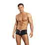 Ritsbroek met Rode Cockring - L/XL - Zwart
