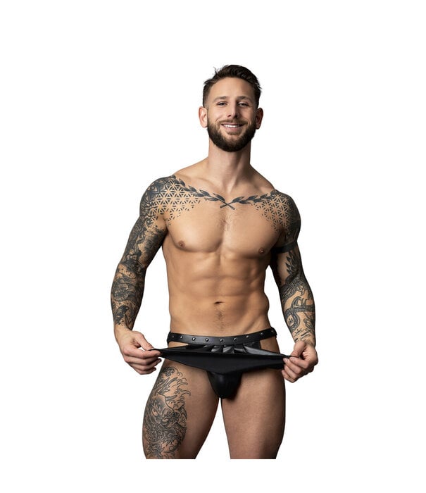 Male Power Spartacus - Rok Jock - L/XL - Zwart