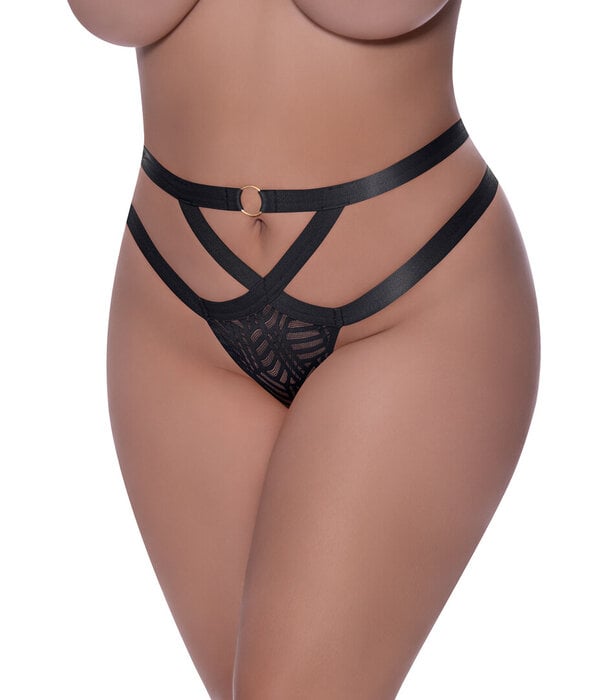 Magic Silk Cheeky Panty - 2X - Zwart