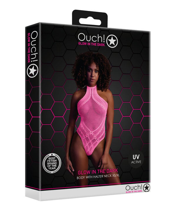 Ouch! by Shots Body met Halternek - One Size - Neonroze