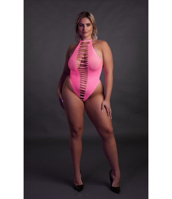 Ouch! by Shots High-Cut Body - Plus Size - Neonroze
